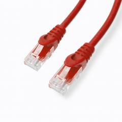1.0M CAT6 SLIM LINE  COPPER PATCH LEAD/CORD RD